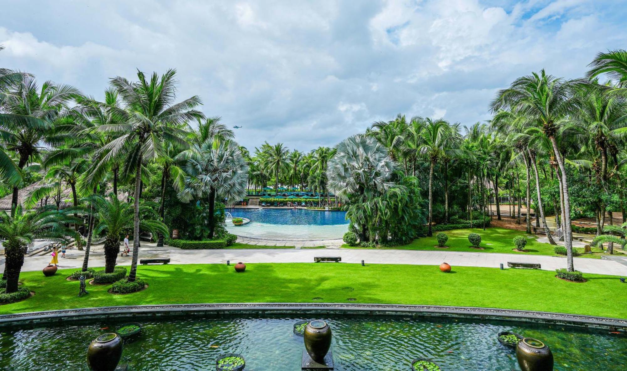 Pullman Oceanview Sanya Bay Resort & Spa Dış mekan fotoğraf